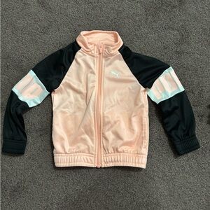 Puma Kids Jacket - Pink and Black
